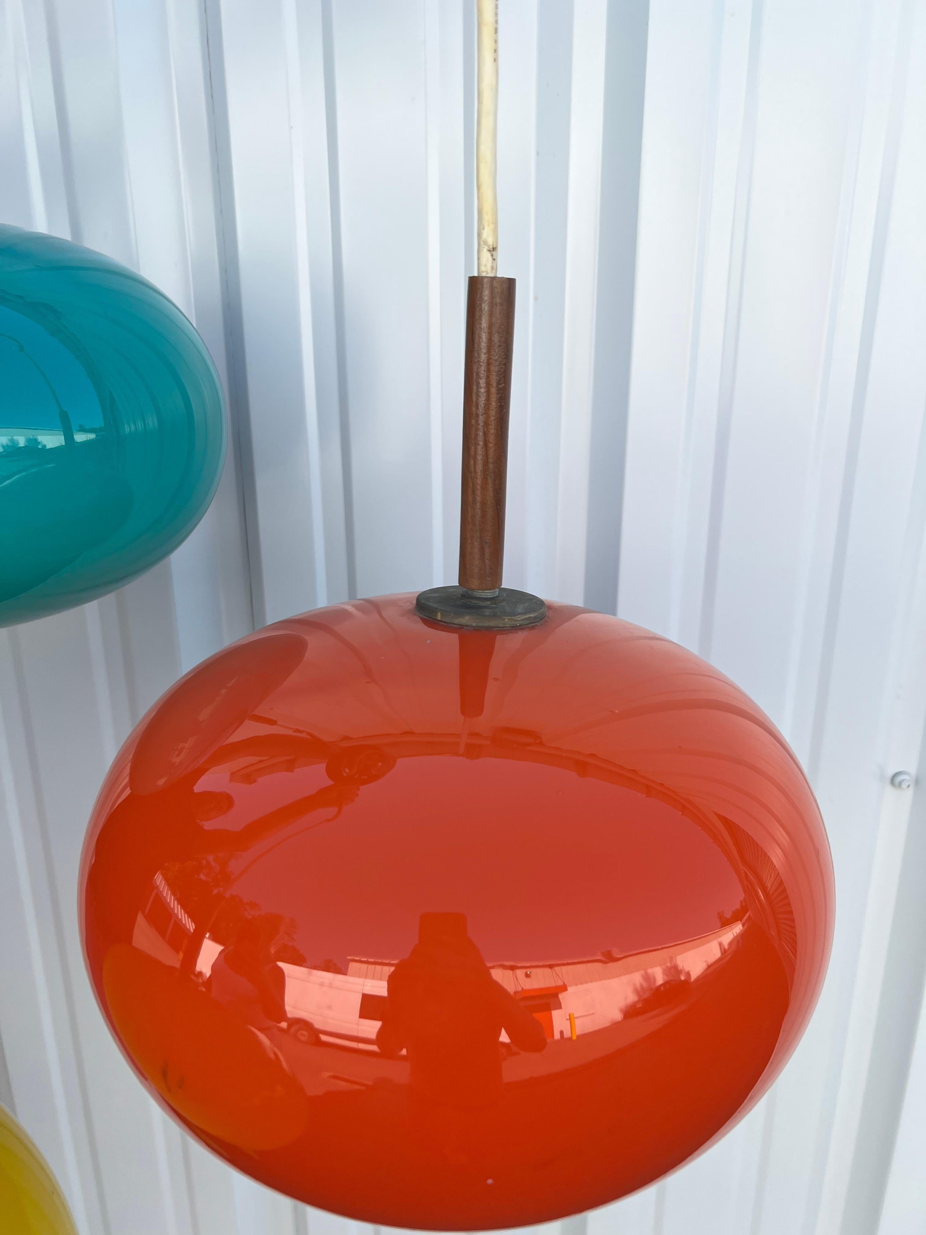 hanging globe light