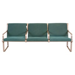 3sitzige Mid-Century-Modern-Sitzbank Bruce Hannah und Andrew Morrison für Knoll