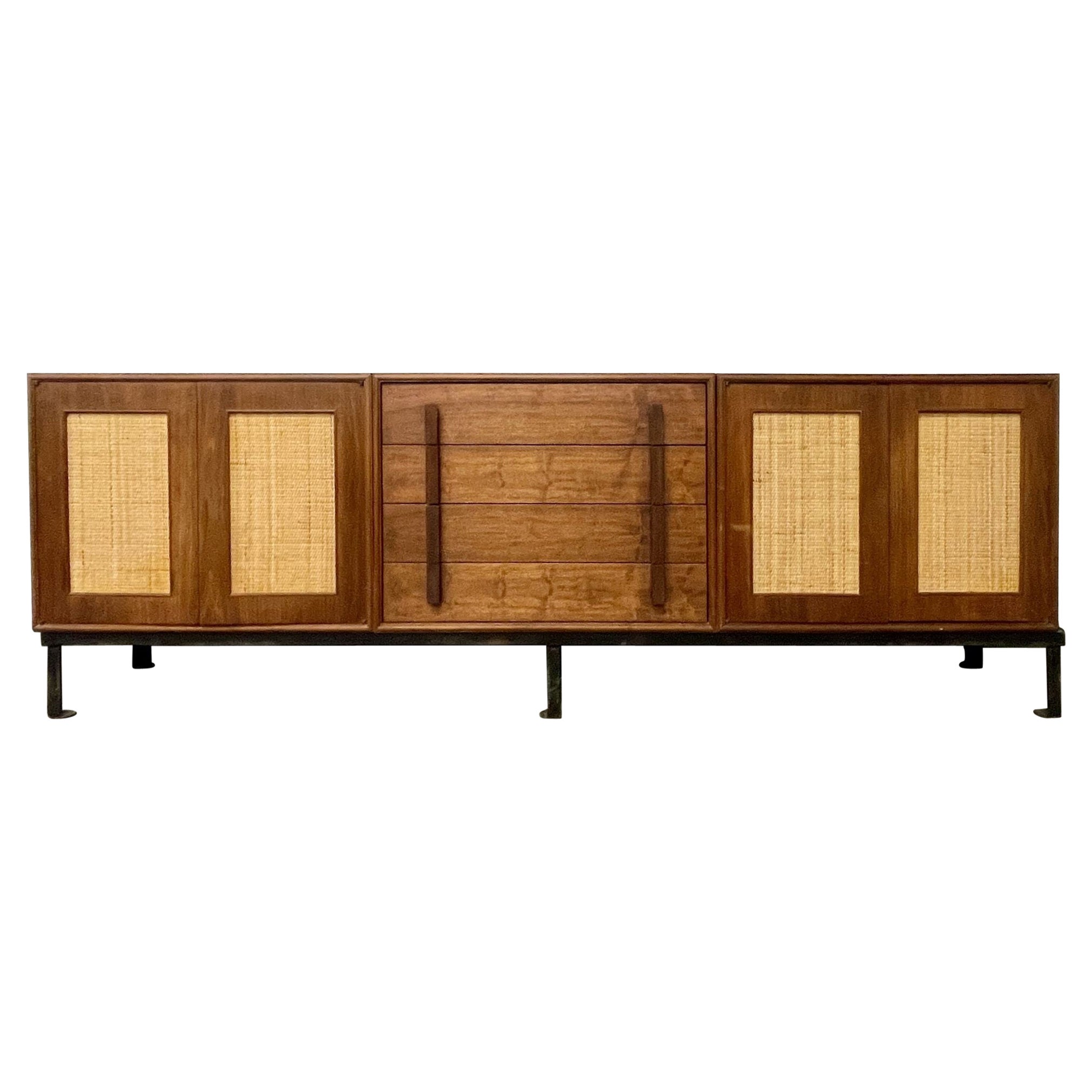 Mid-Century Modern 3 Section Server, Sideboard or Dresser