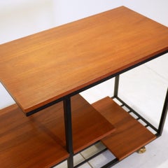 Mid Century Modern 3 tray serving trolley - 1960s