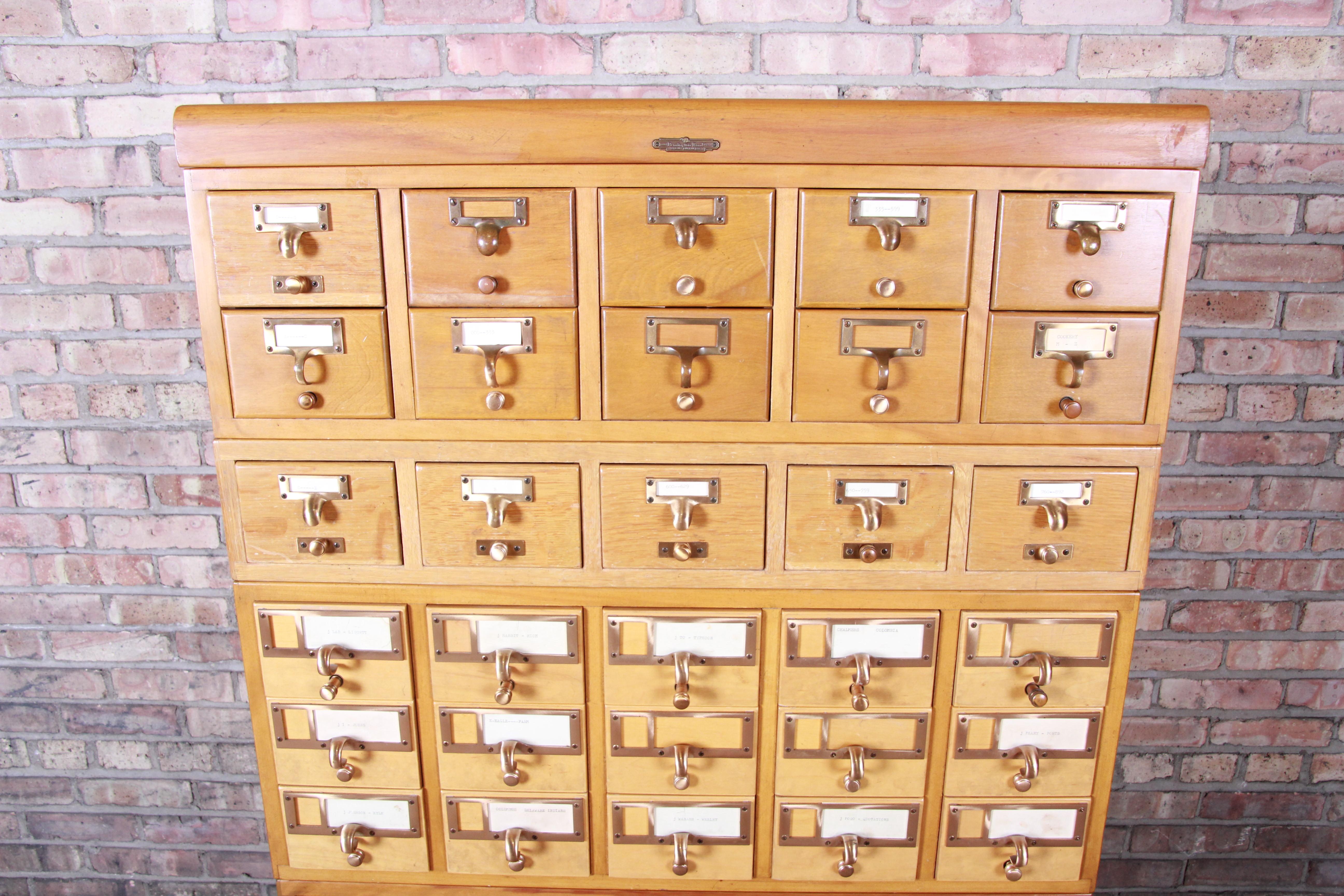 remington rand library card catalog