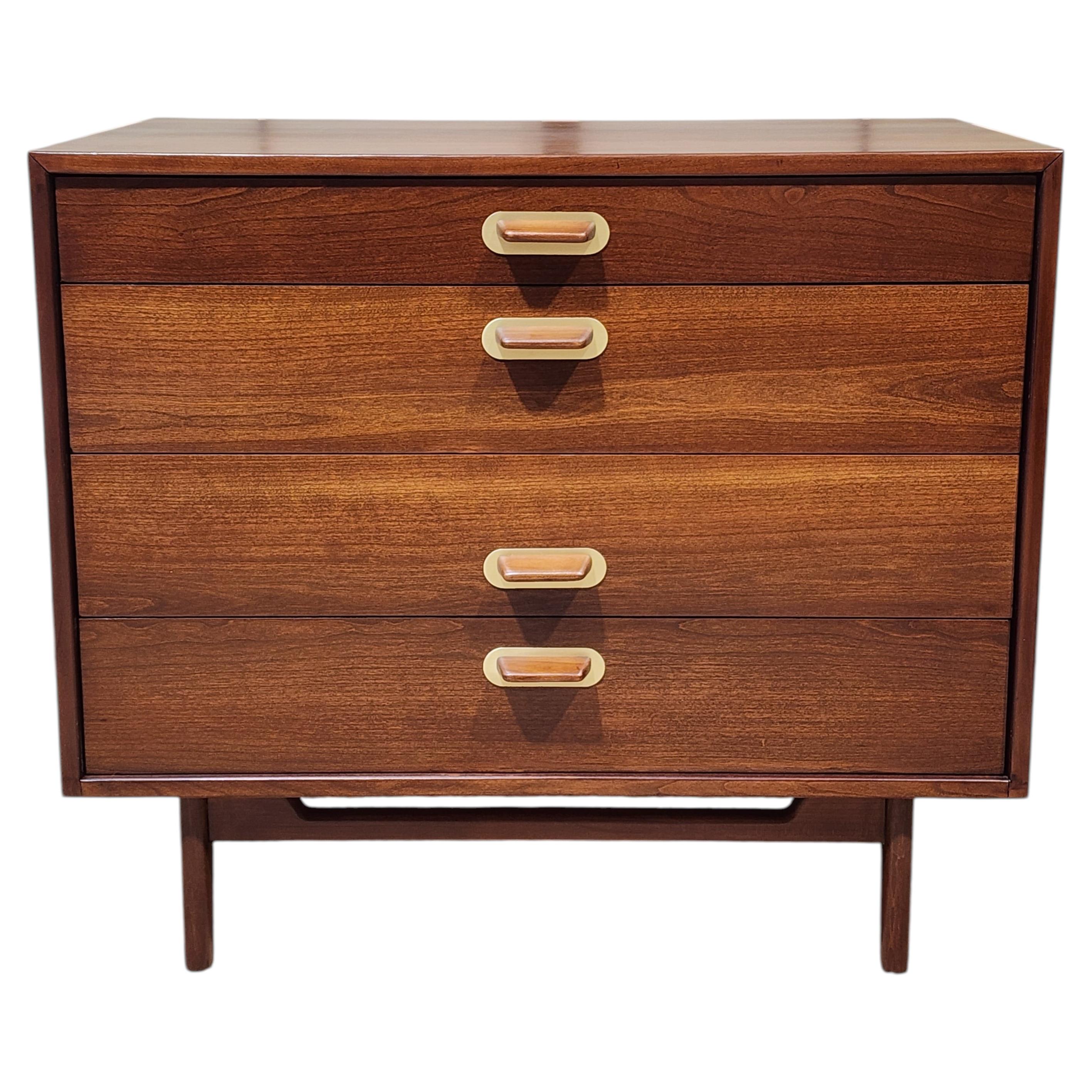 Mid-Century Modern 4-Drawer Chest by Jens Risom