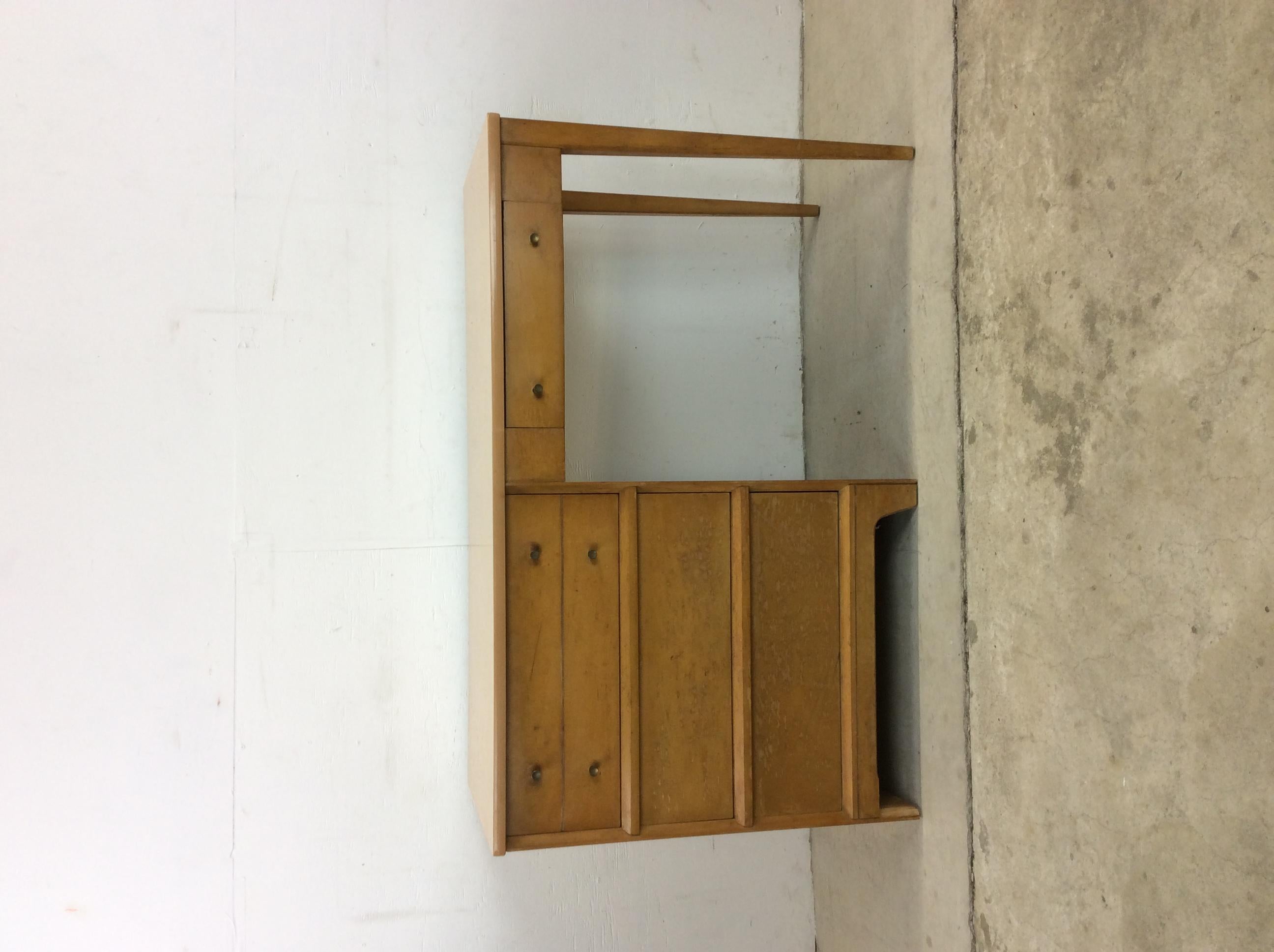 Bureau à 4 tiroirs moderne du milieu du siècle dernier par Baumritter en vente 7