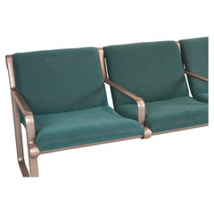 Mid Century Modern 4 Seat bench Bruce Hannah and Andrew Morrison for Knoll