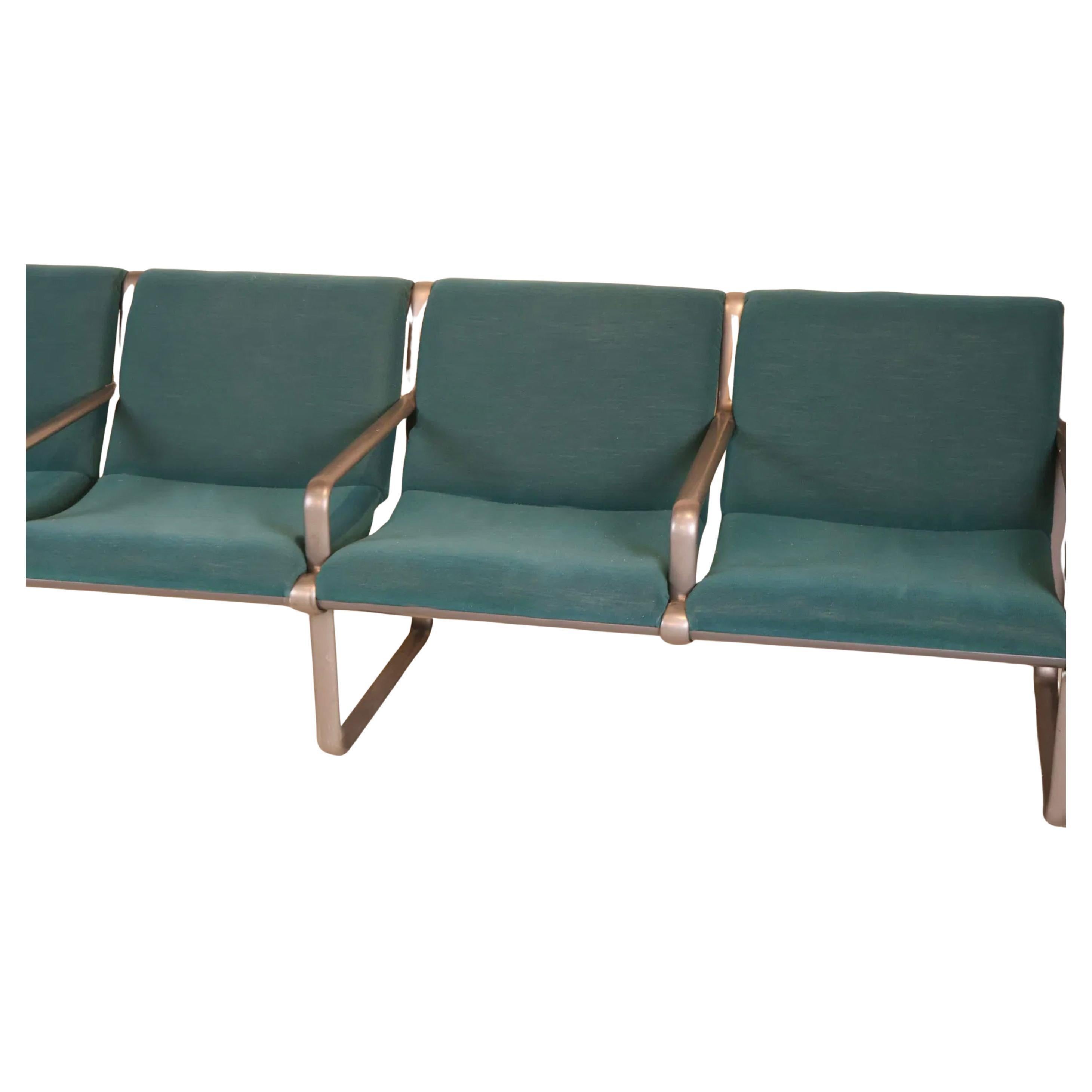 Mid-Century Modern Banc 4 places The Modernity Bruce Hannah et Andrew Morrison pour Knoll en vente