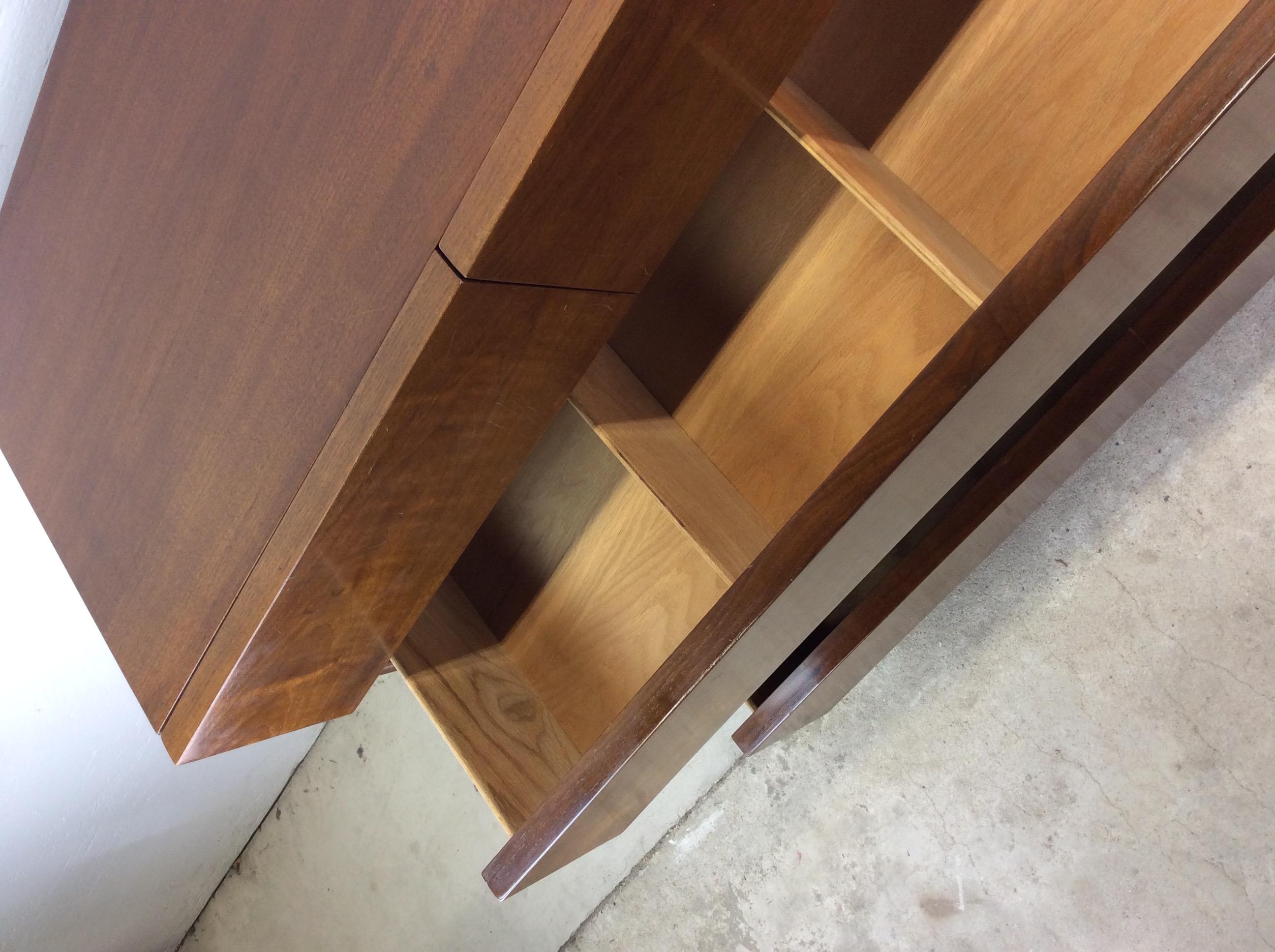 Mid Century Modern 5 Drawer Highboy Dresser by American of Martinsville 13