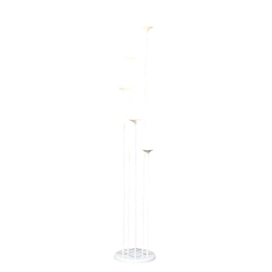 Mid Century Modern 5-Tier Orb Floor Lamp by Lightolier
