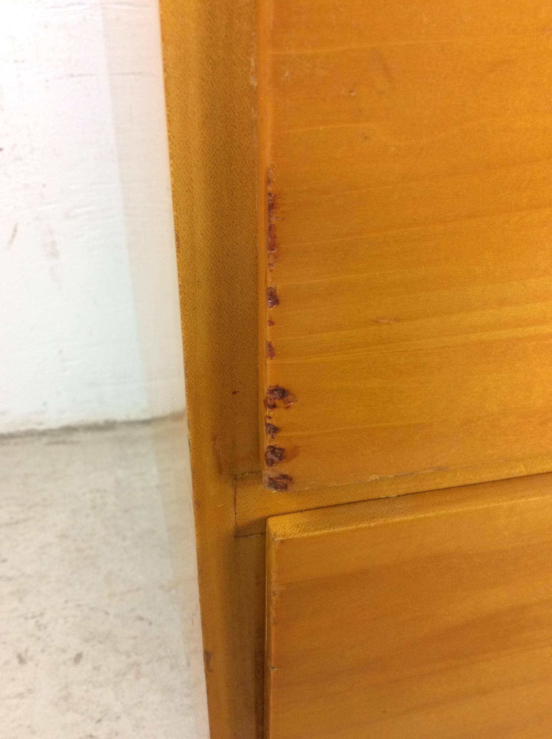 Americano Scrivania a 6 cassetti in stile mid century moderno di Paul McCobb in vendita