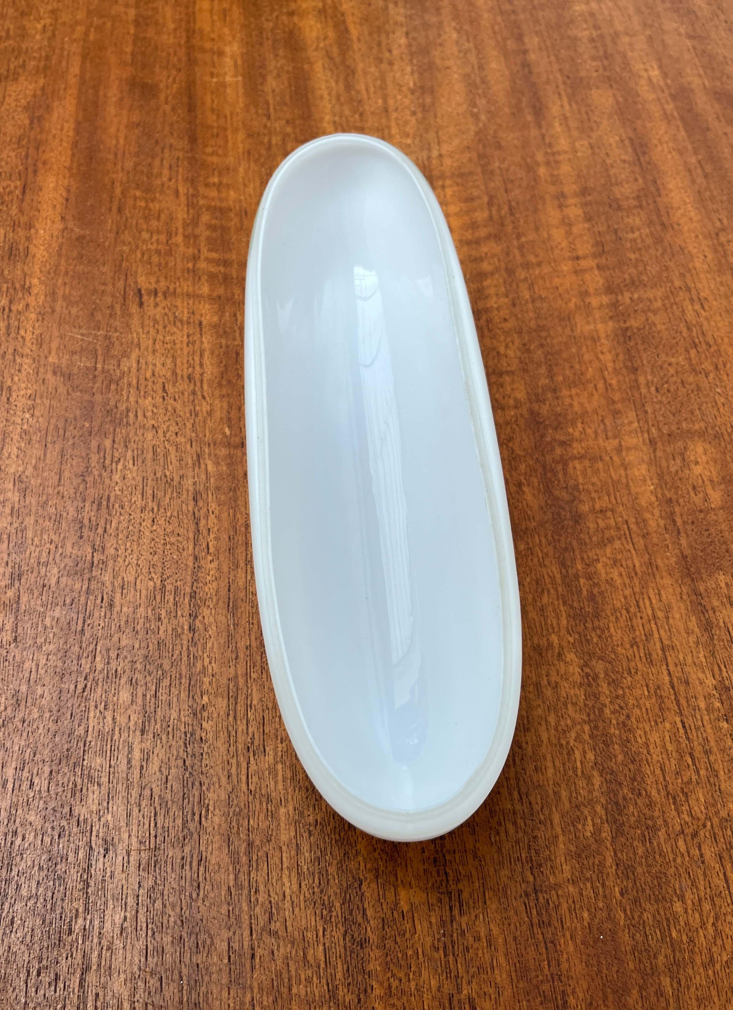 Ceramica Lampada da parete a specchio 6111 di metà secolo moderno con vetro di ricambio Wilhelm Wagenfeld Lindner in vendita