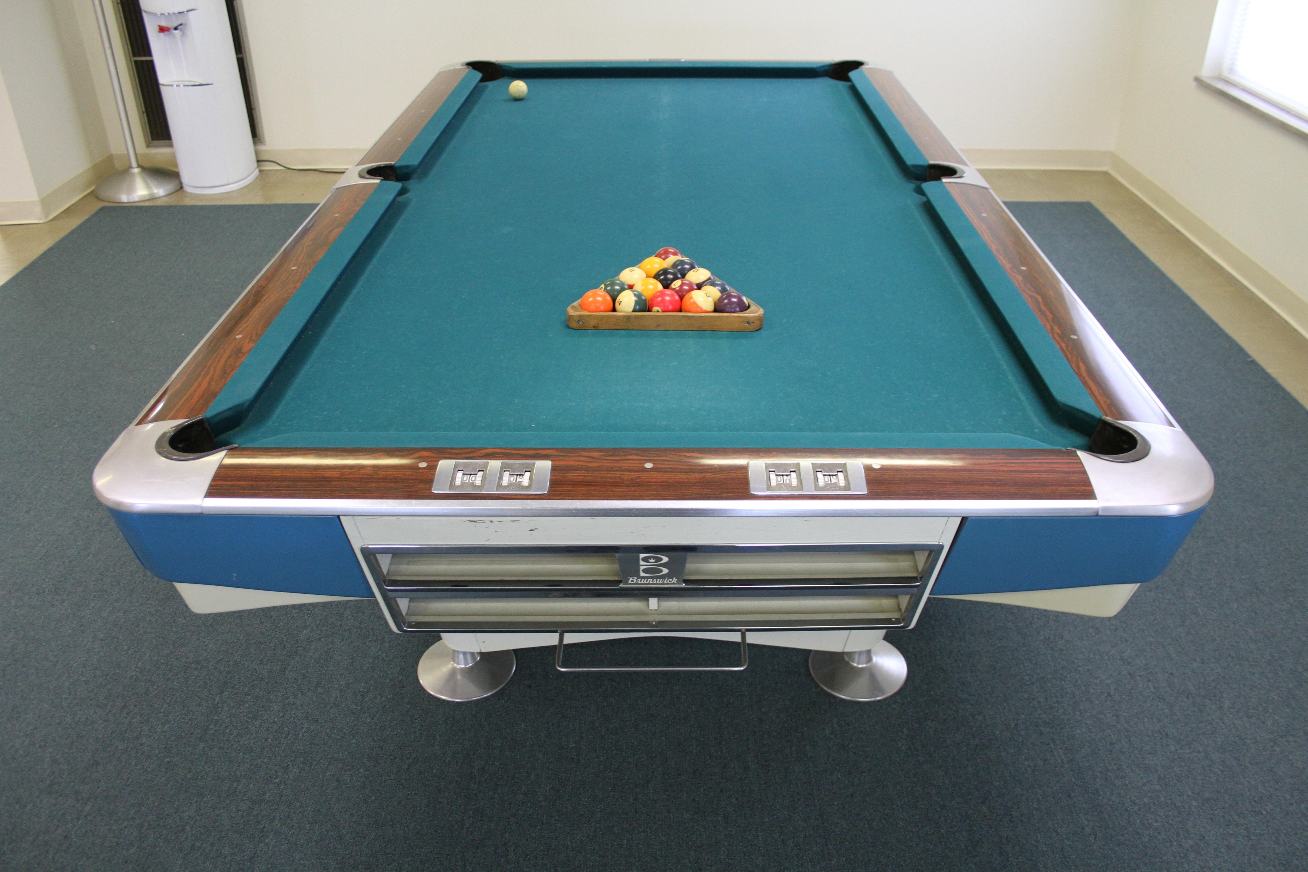 brunswick century pool table