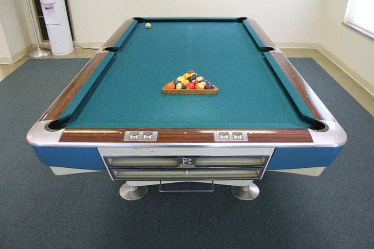 8' Brunswick Gold Crown III Pool Table For Sale