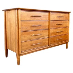 Mid-Century Modern 8-Drawer Dresser by Davis Cabinet
