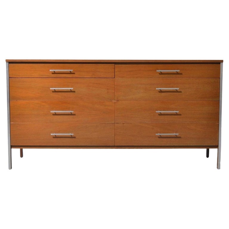 calvin brown dresser Calvin Light Brown 6 Drawer Dresser & Mirror