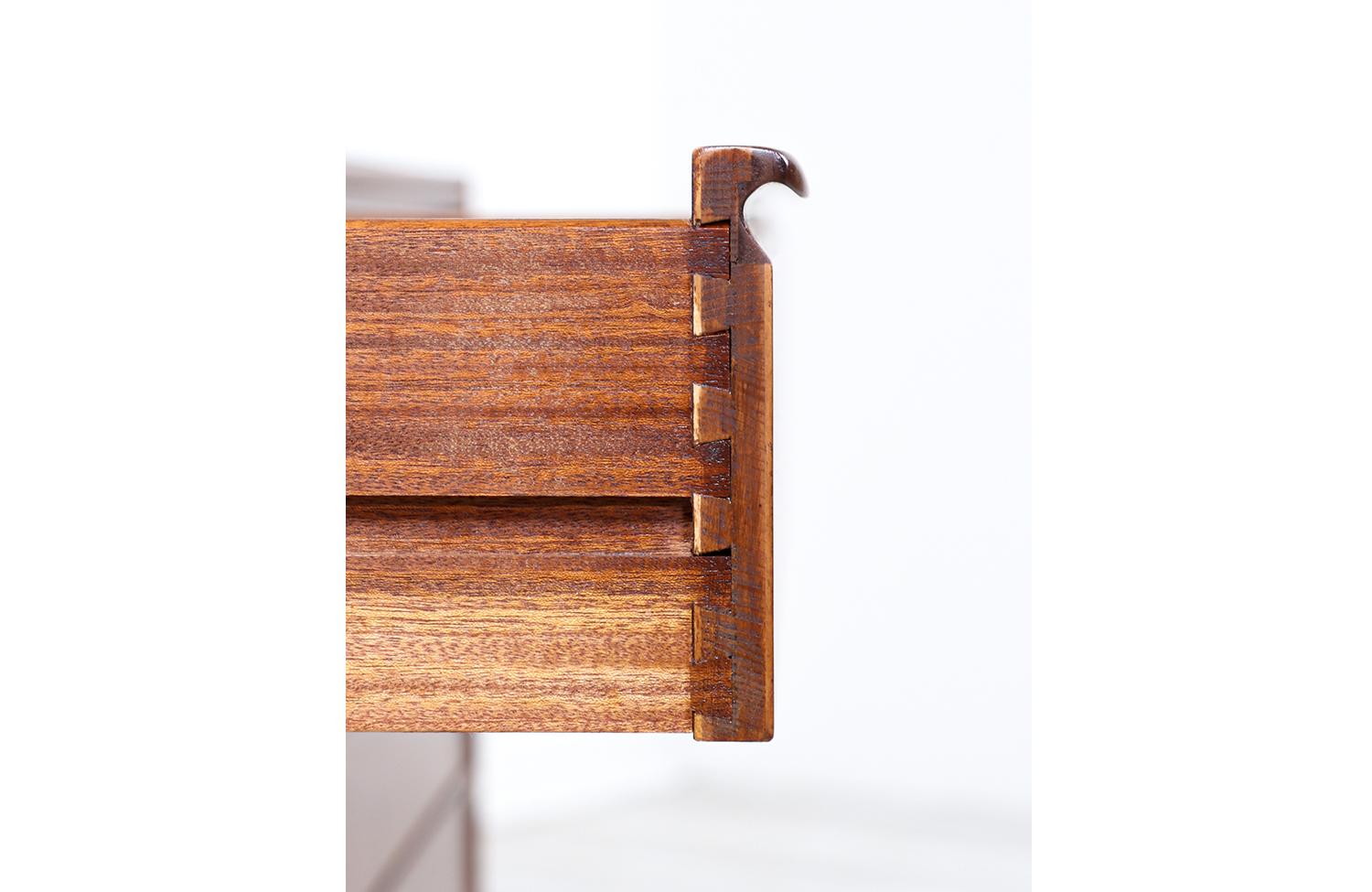 Mid-Century Modern 8-Drawer Walnut Dresser by Westnofa 3