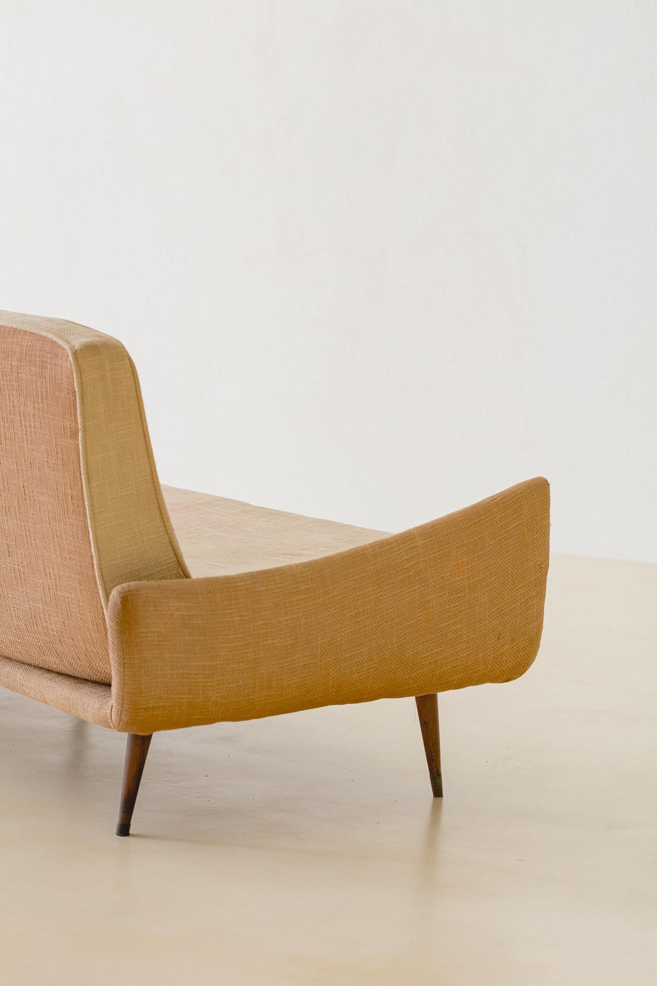 Brésilien Sofa 801 du designer brésilien Jorge Zalszupin, 1959 en vente