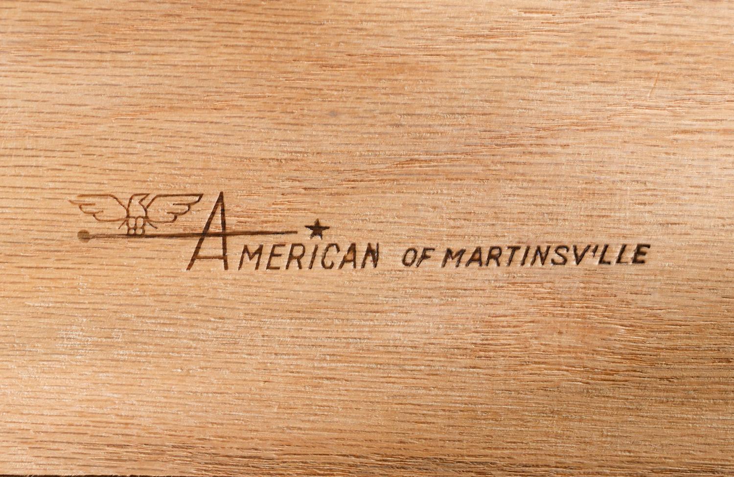 Mid-Century Modern 9-Drawer Dresser by American of Martinsville 2