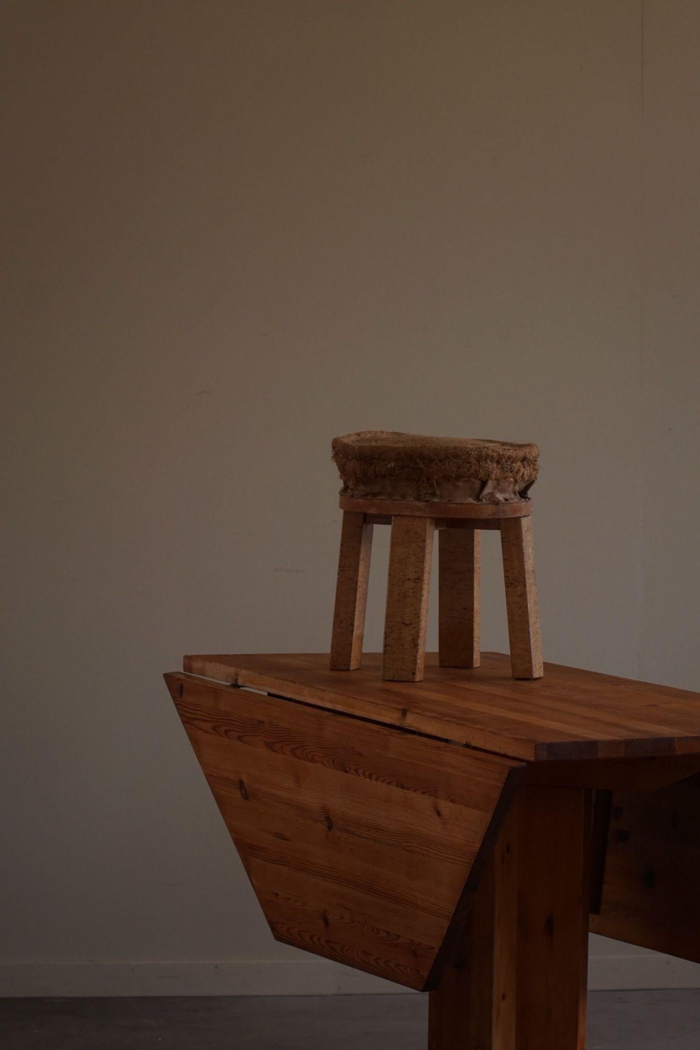 Mid Century Modern, A Asymmetric Swedish Folding / Flip Table in Pine, 1950s 12