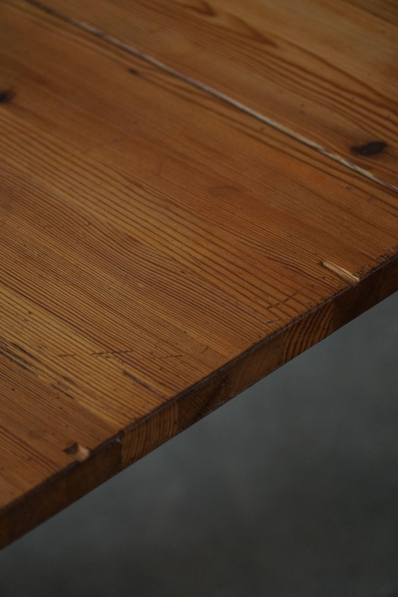 Mid Century Modern, A Asymmetric Swedish Folding / Flip Table in Pine, 1950s 3