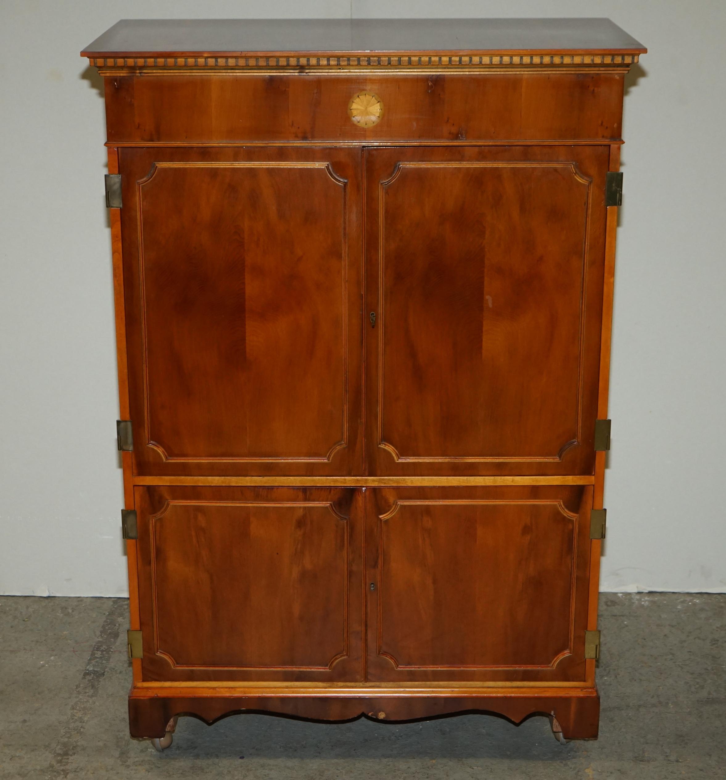 antique tv cabinet with doors