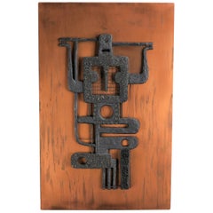 Used Mid-Century Modern Abstract and Figurative Artwork Sculpture, 1960s