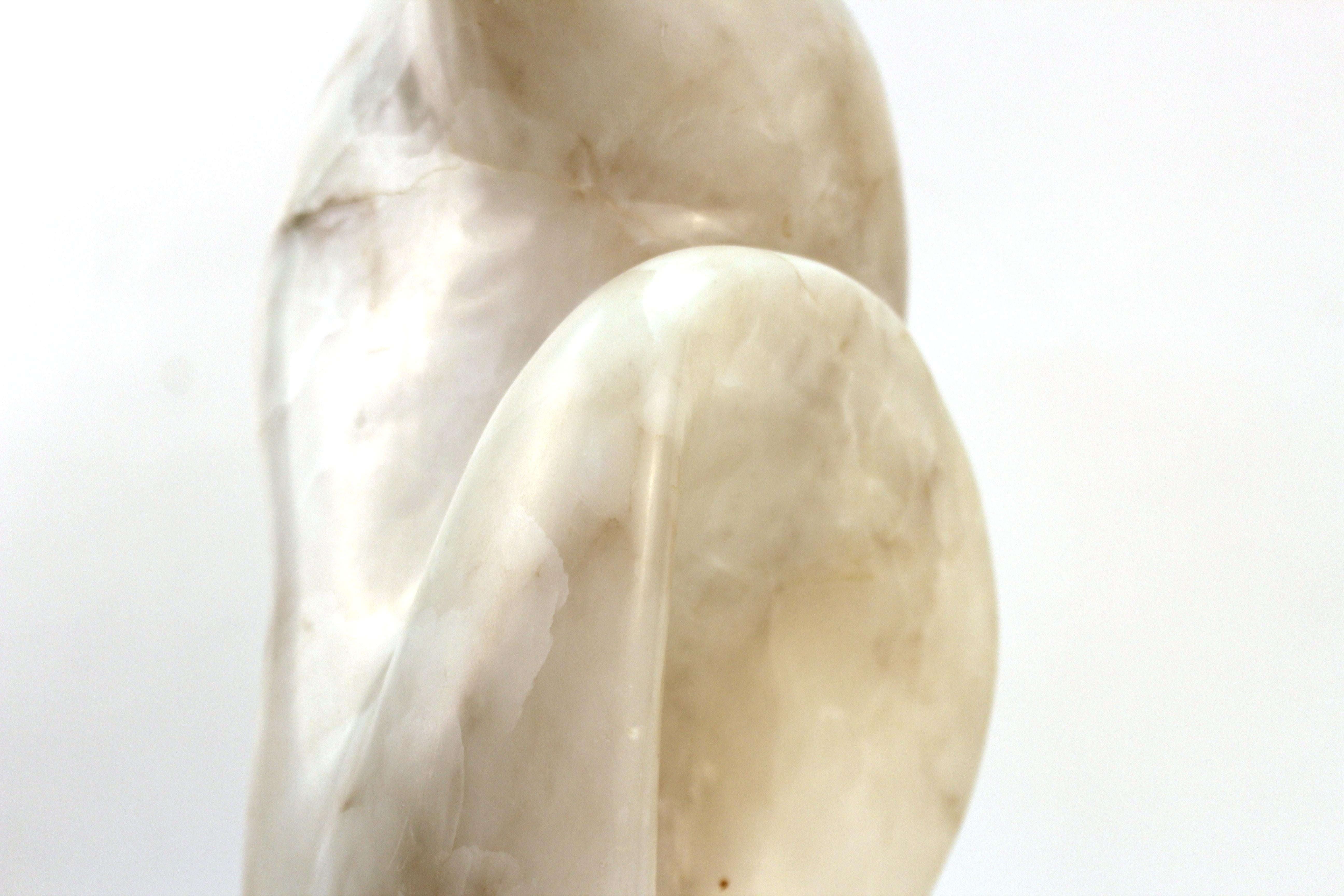Mid-Century Modern Abstract Biomorphic Marble Sculpture 5