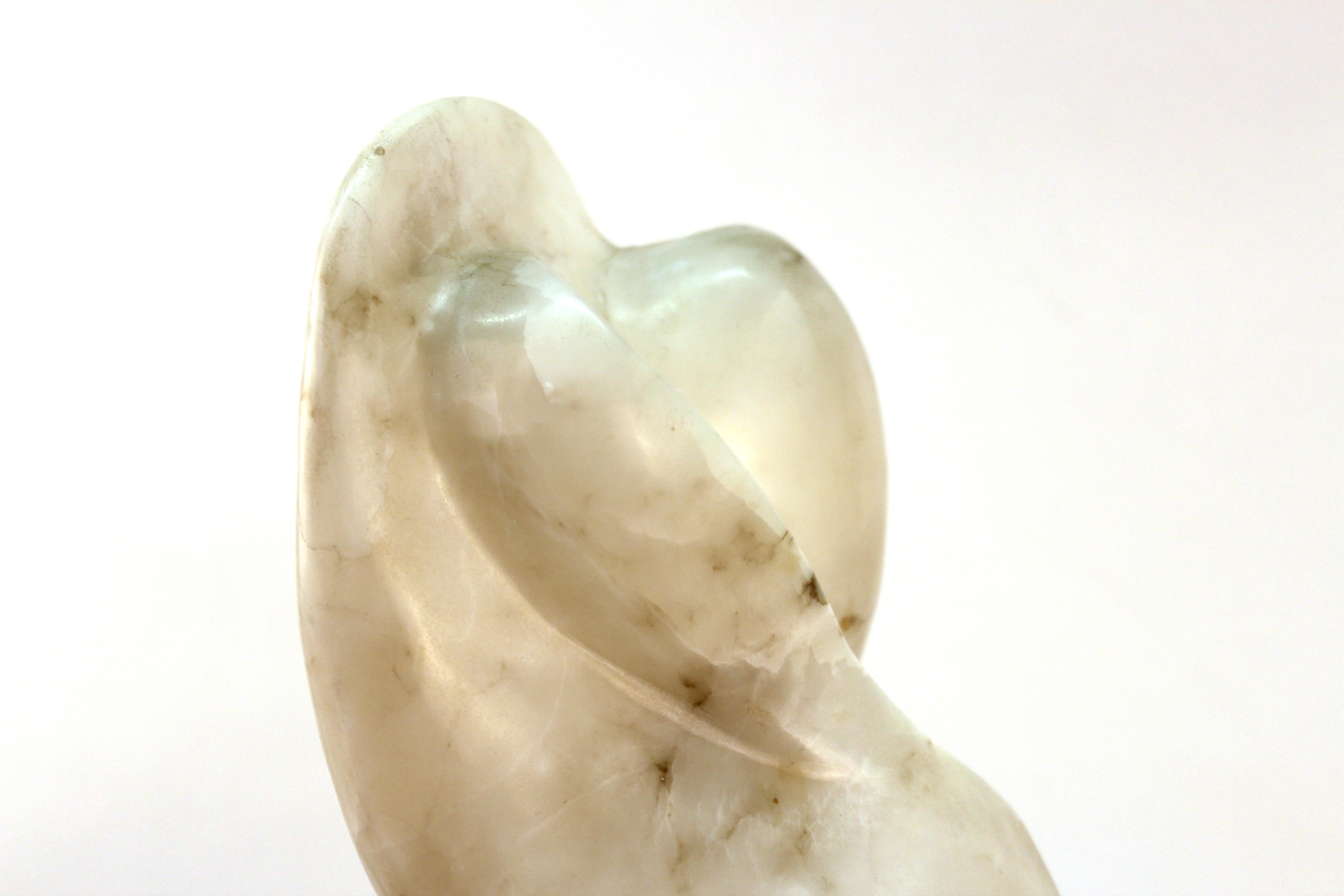 Mid-Century Modern Abstract Biomorphic Marble Sculpture 6