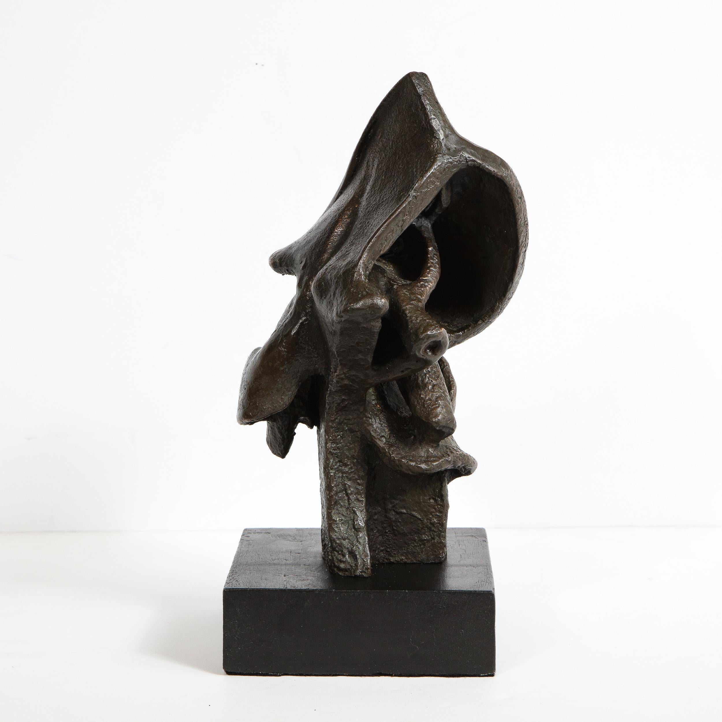Mid-20th Century Mid-Century Modern Abstract Expressionist Organic Bronze Sculpture