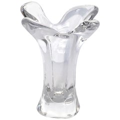 Mid-Century Modern Abstract Glass Vase by Art Verrier, France