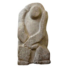 Mid-Century Modern Abstract Granite Sculpture