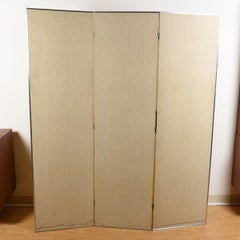 Mid-Century Modern Abstract Large Painted Screen Room Divider