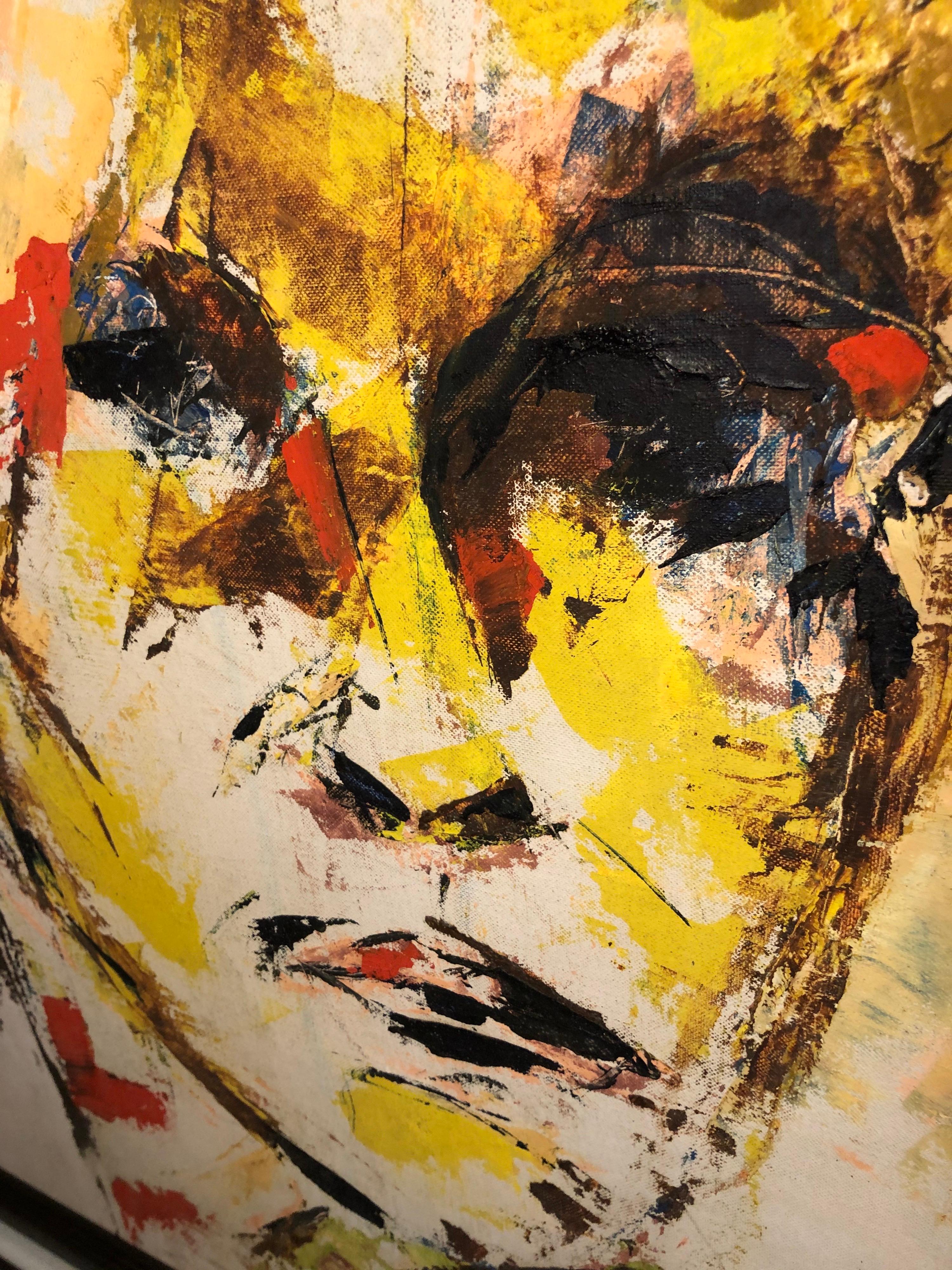 Portrait abstrait d'un homme The Moderns en vente 5