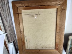 Mid-Century Modern Abstract Oil on Canvas Painting by Weinstein