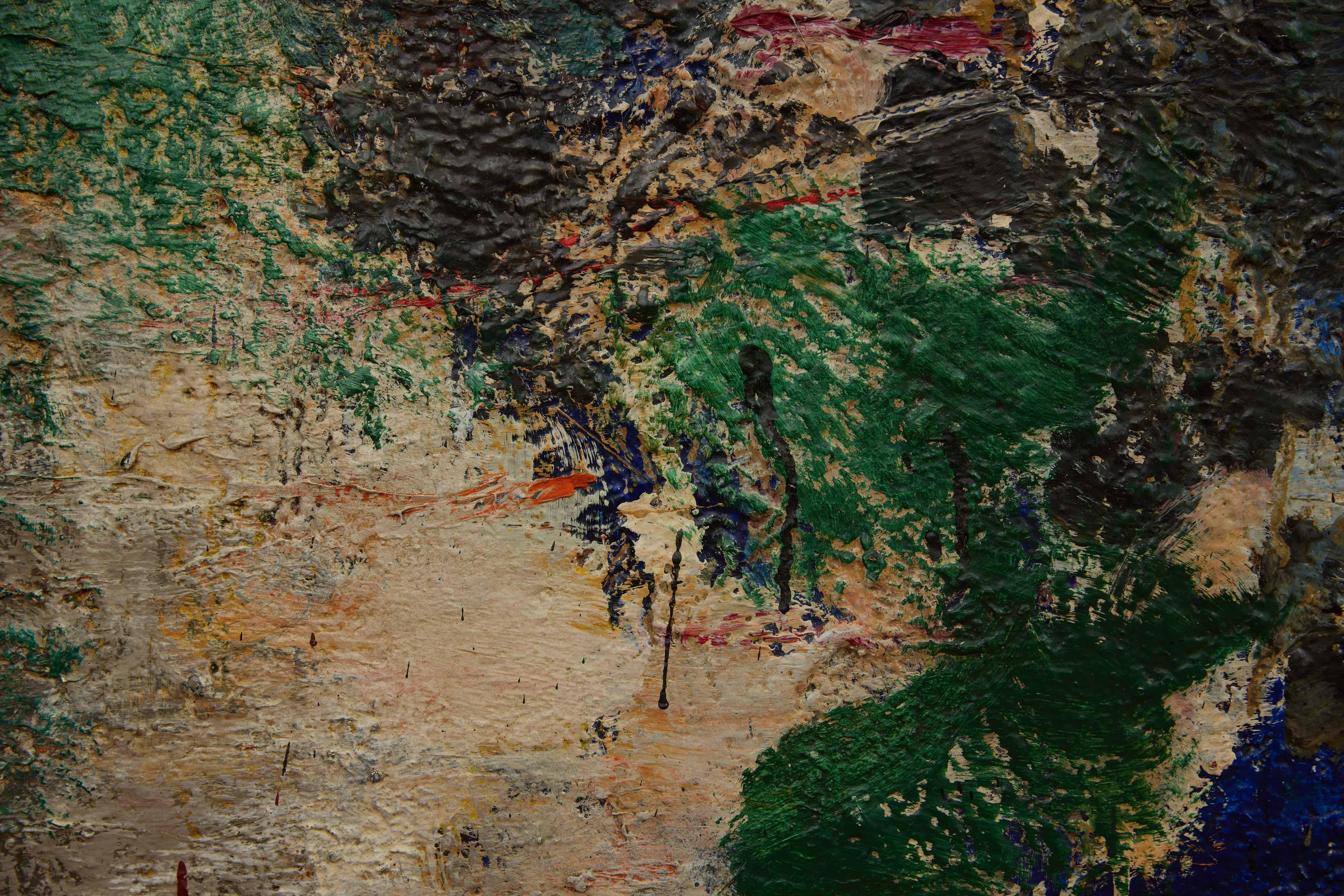 Abstraktes Gemälde von Ulf Trotzig (1925-2013), Moderne der Mitte des Jahrhunderts im Angebot 5