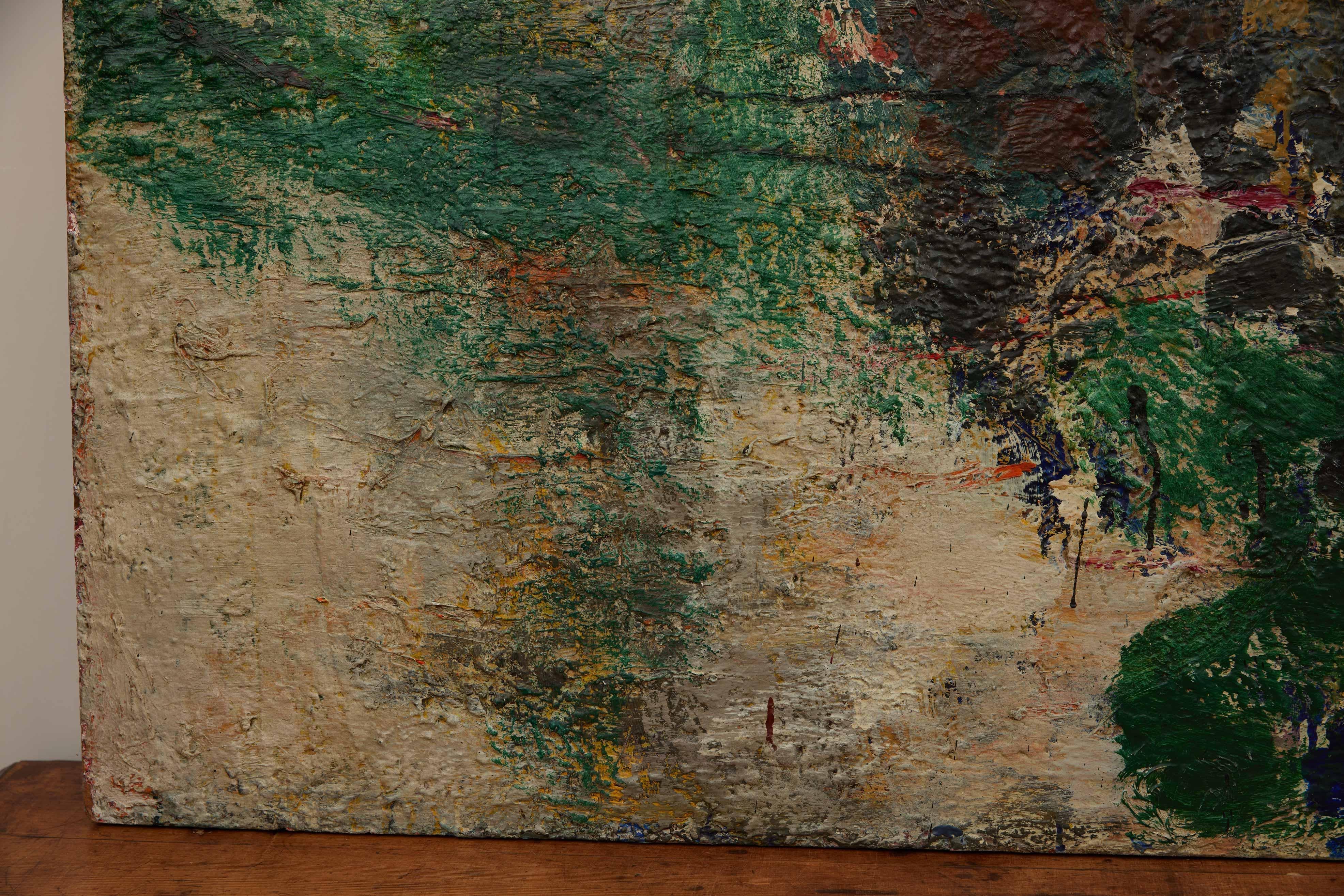 Abstraktes Gemälde von Ulf Trotzig (1925-2013), Moderne der Mitte des Jahrhunderts im Angebot 12