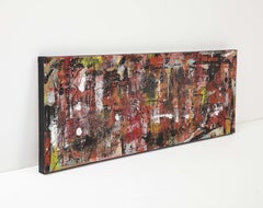 Mid Century Modern Abstract Painting, Sakelson