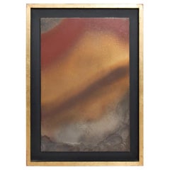 1990s Abstract Wall Art Patinated Metal Raul Monje Mexico