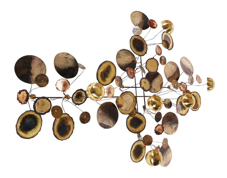 Original Curtis Jere Wall Sculpture