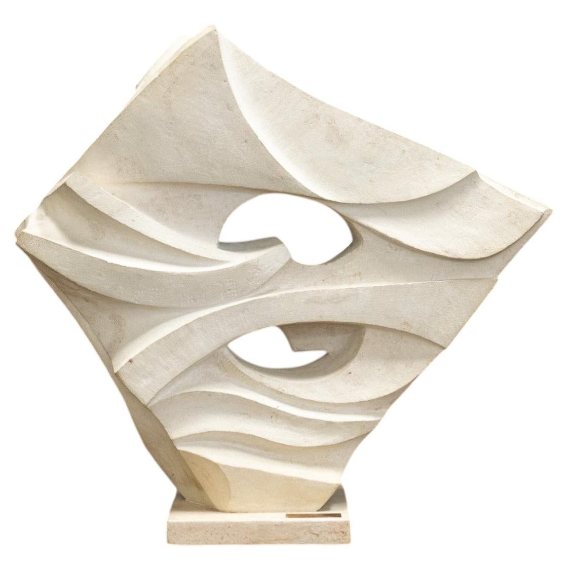 Mid-Century Modern Abstract Stone Sculpture by Robert Pérot, 1940-1970