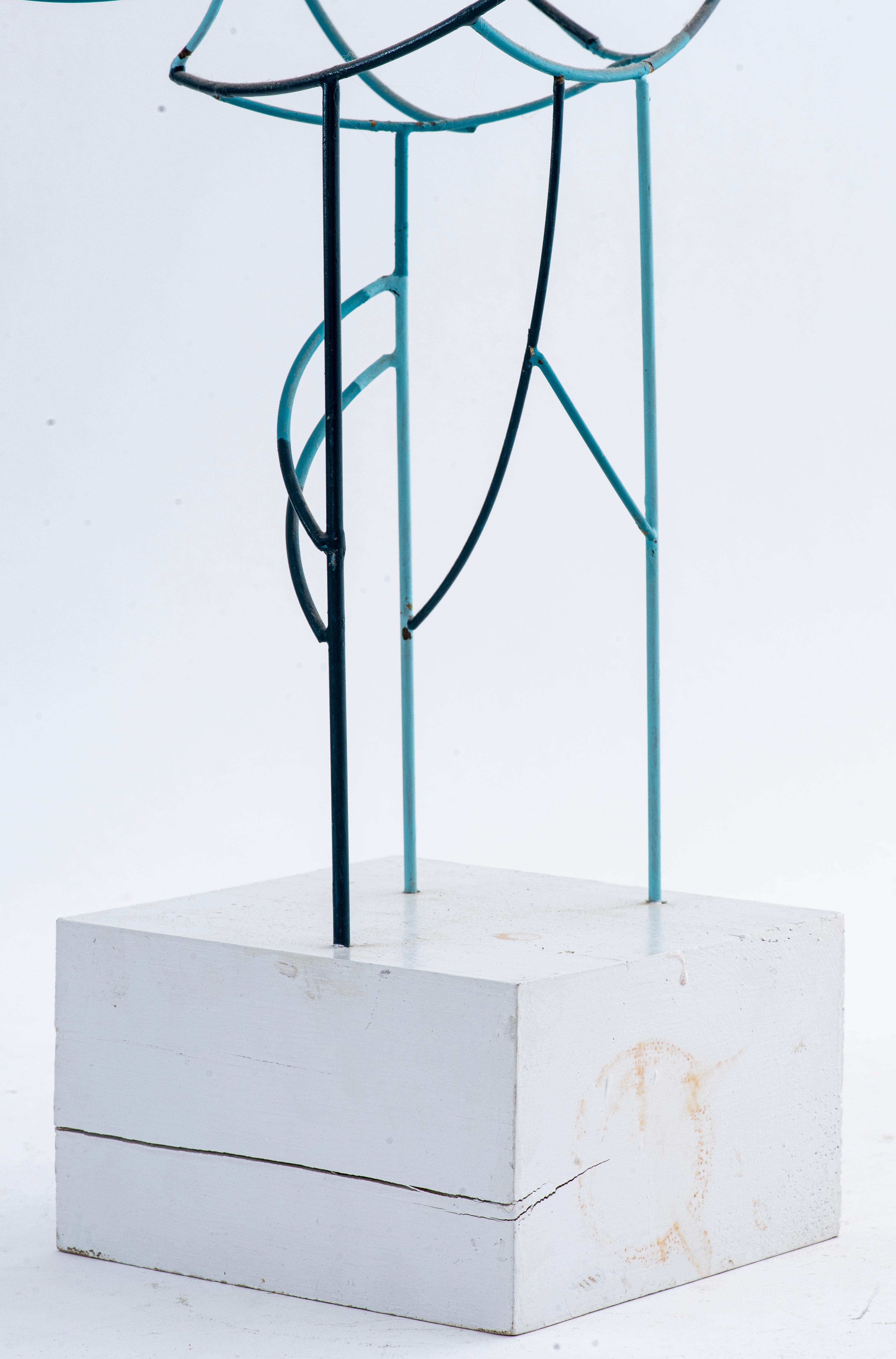 Mid-Century Modern Abstract Wire Sculpture 8