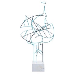 Mid-Century Modern Abstract Wire Sculpture