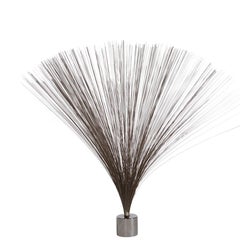 Escultura abstracta de alambre pulverizado para mesa, moderna de mediados de siglo, de Dave Grossman