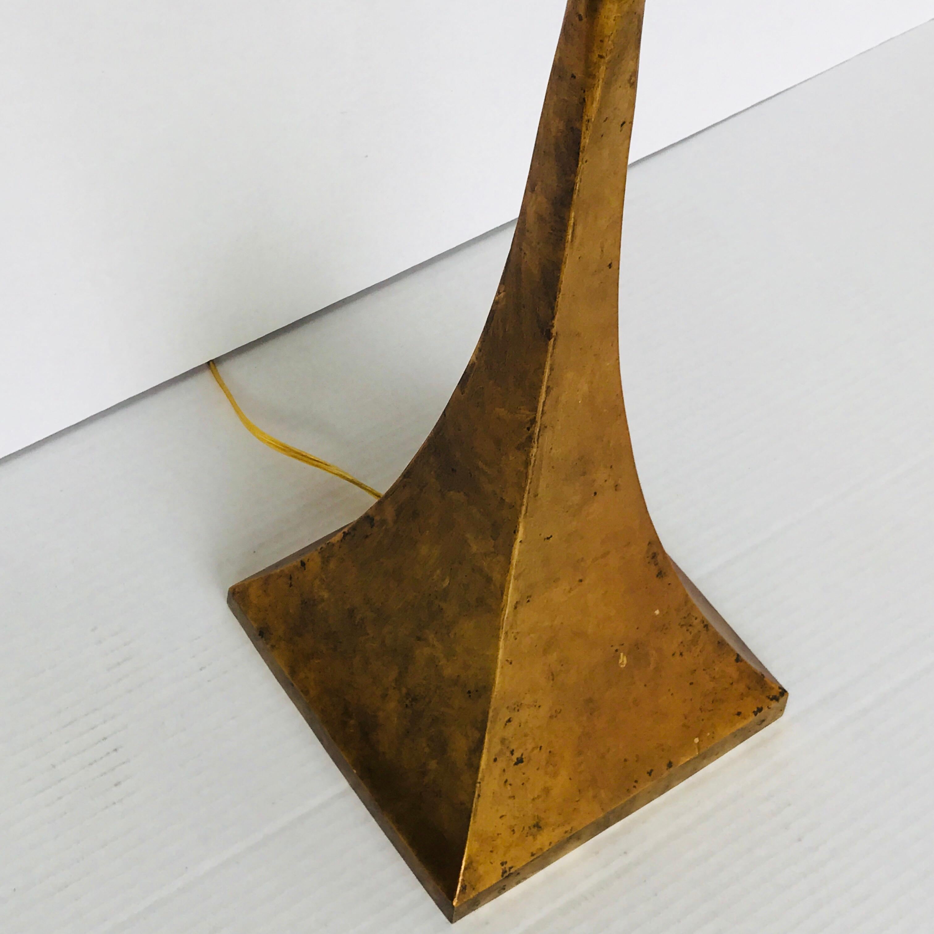 Mid-Century Modern Acid Washed Bronze Floor Lamp by Stewart Ross for Hansen For Sale 4