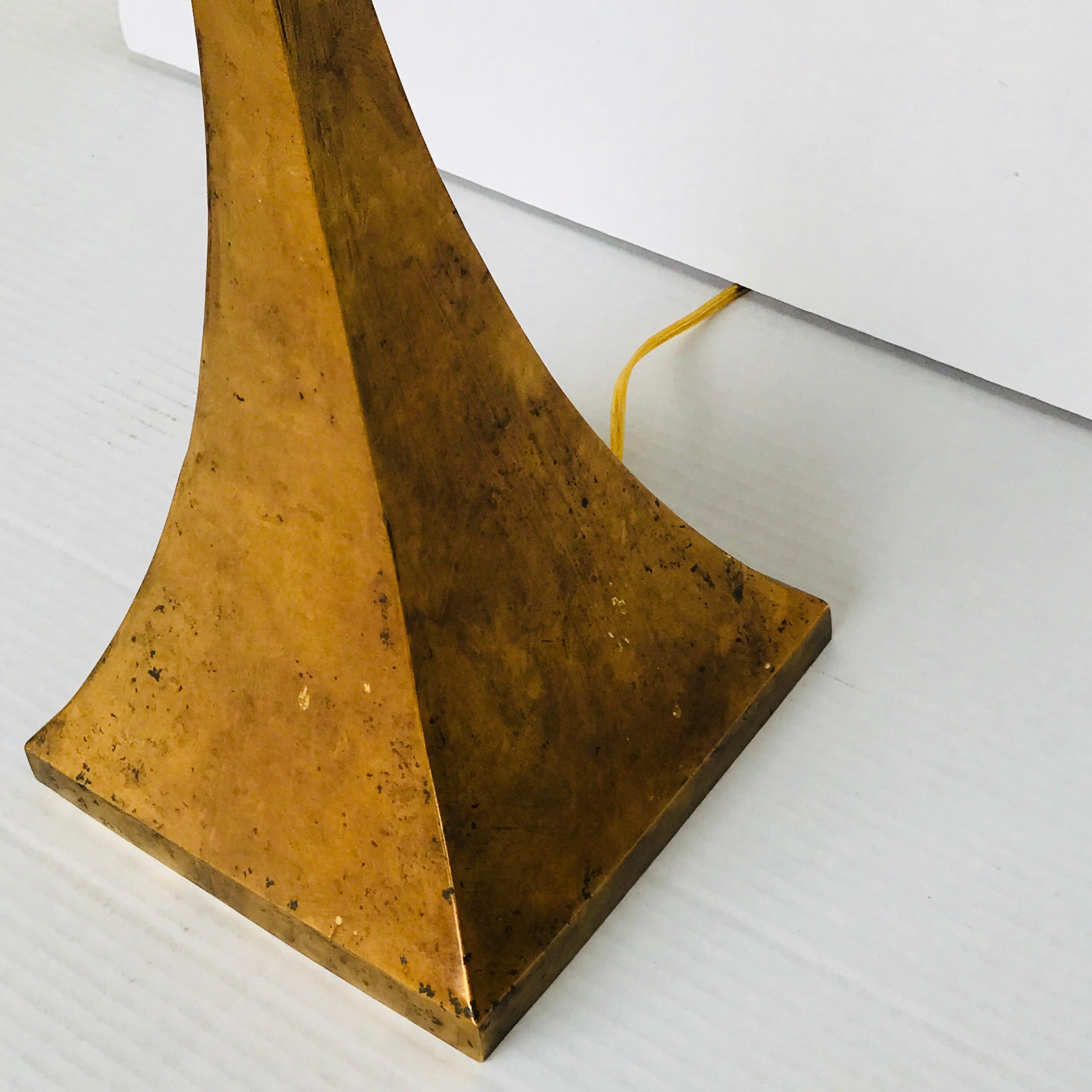 Mid-Century Modern Acid Washed Bronze Floor Lamp by Stewart Ross for Hansen For Sale 3