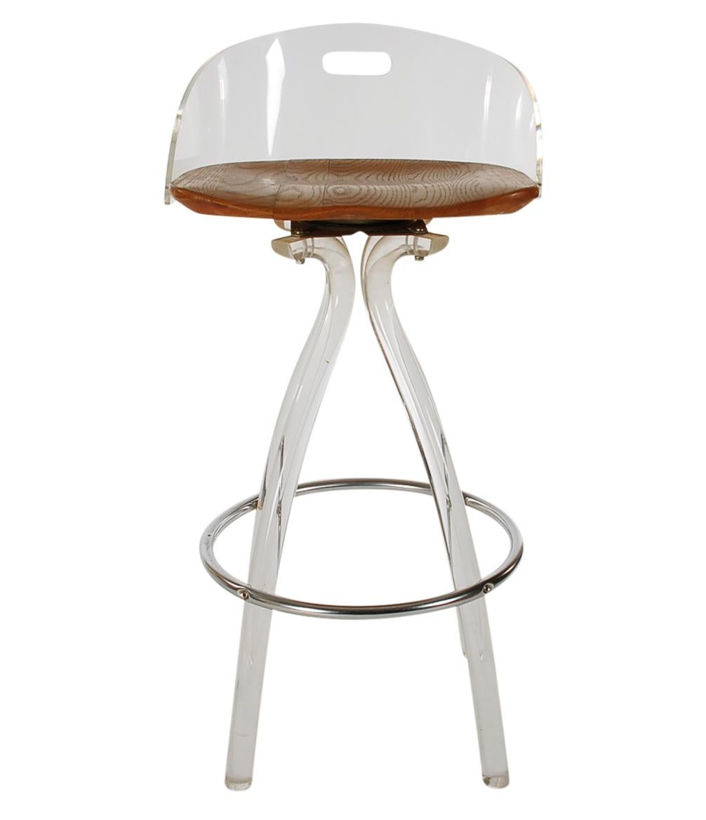 acrylic counter stools