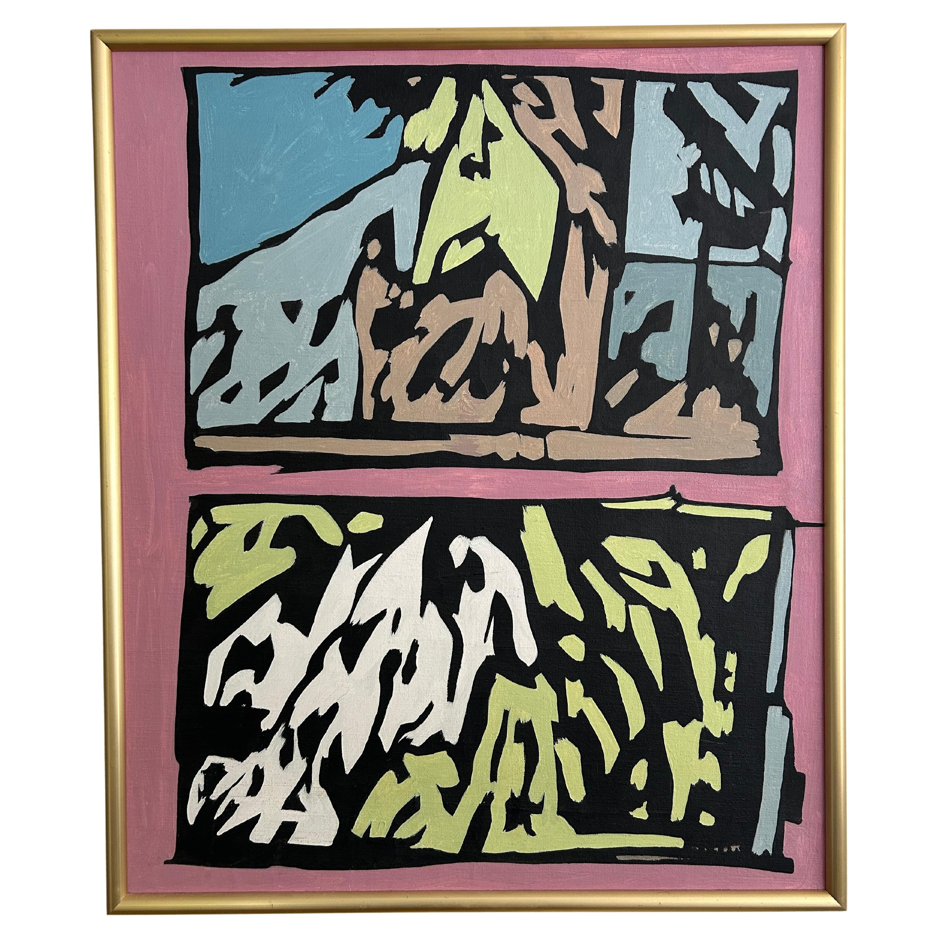 Peinture acrylique The Moderns