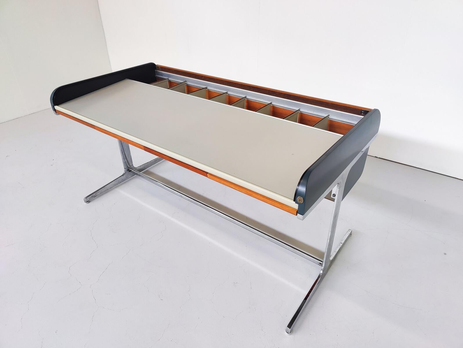 Mid-Century Modern Action Office Desk by George Nelson for Herman Miller, 1960s For Sale 7