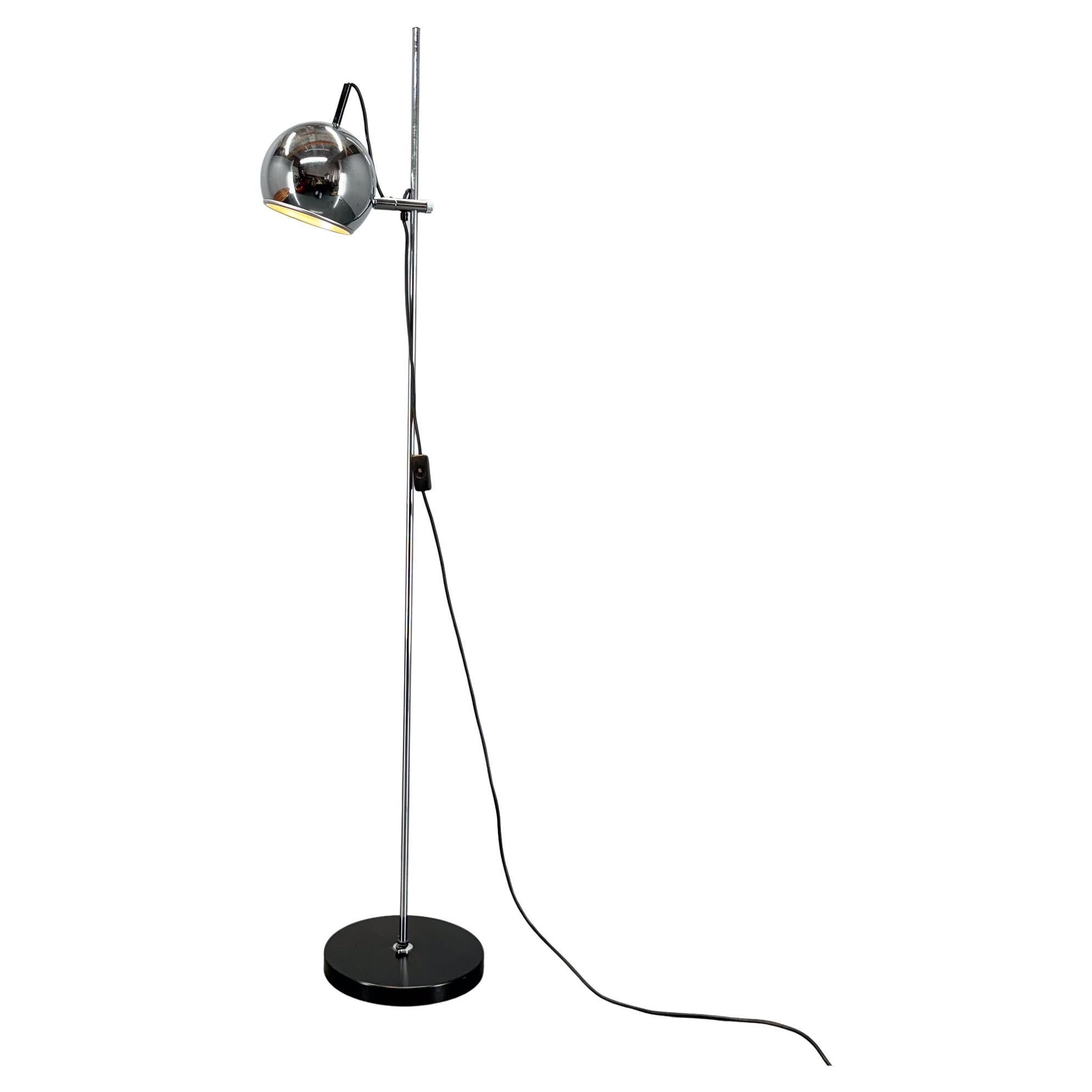 Mid Century Modern Adjustable Chrome Floor Lamp, Deutschland