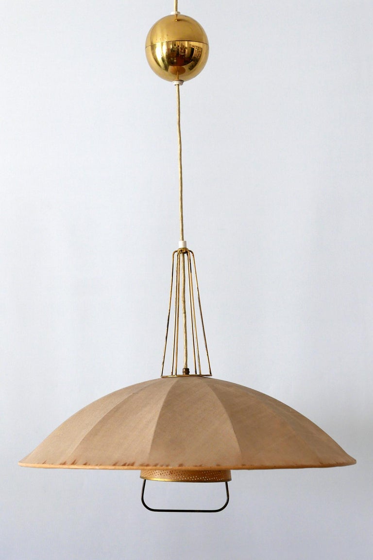 MidCentury Modern Adjustable Counterweight Pendant Lamp or Hanging