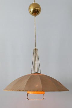 Mid-Century Modern Adjustable Counterweight Pendant Lamp or Hanging Light, 1950s