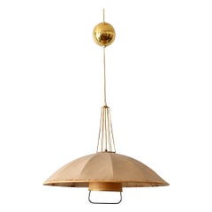 Mid-Century Modern Adjustable Counterweight Pendant Lamp or Hanging Light, 1950s